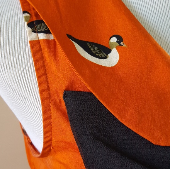 Modcloth Sleeveless Duck Print Blouse - Picture 7 of 7